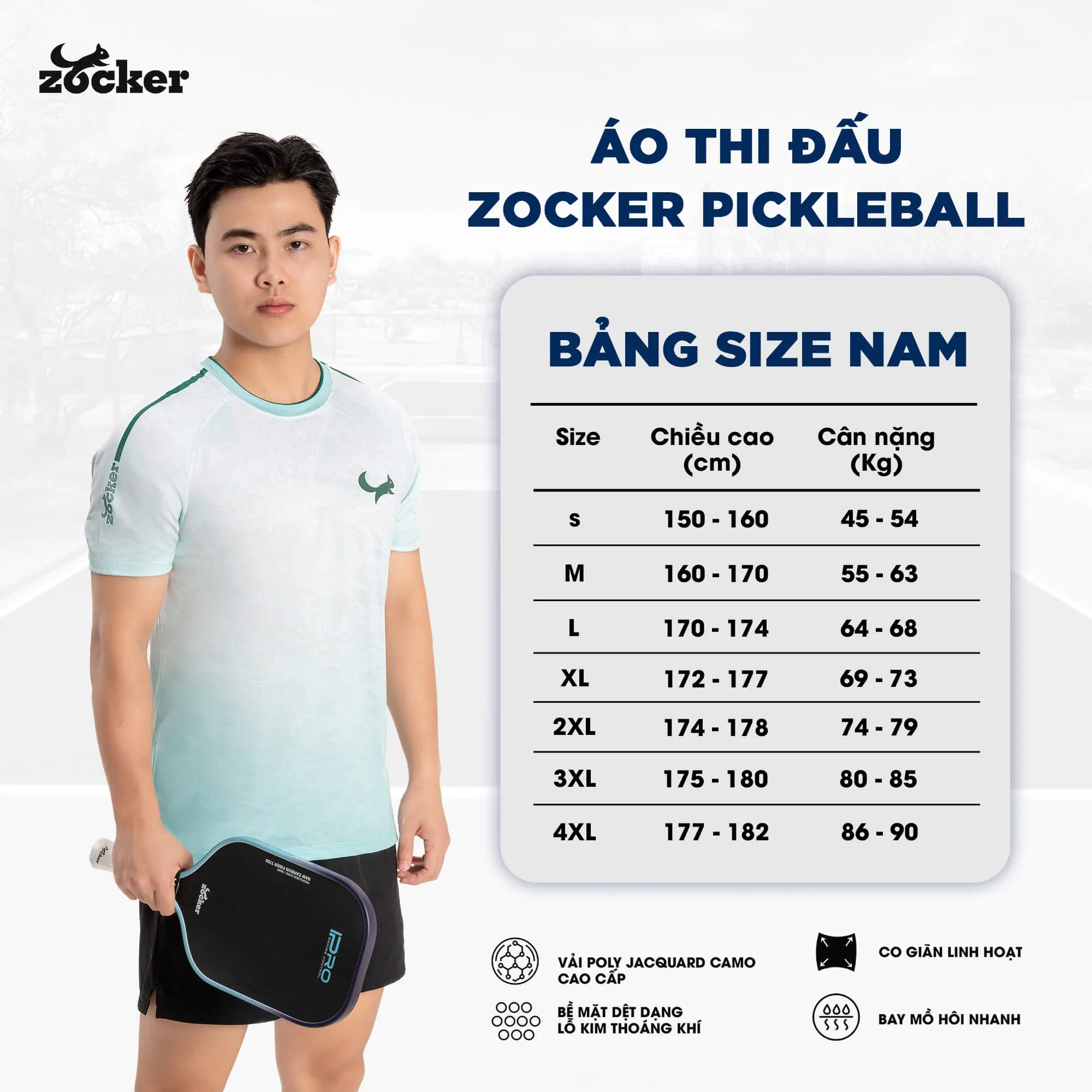 ao-pickleball-zocker-Jac05-cam-xanh-la