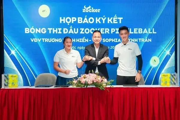 Zocker Proudly Partners with Two of Vietnams Top Pickleball Athletes