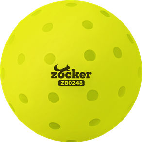 Zocker ZB0248 Pickleball Balls – 3-Ball Pack (48 Holes)