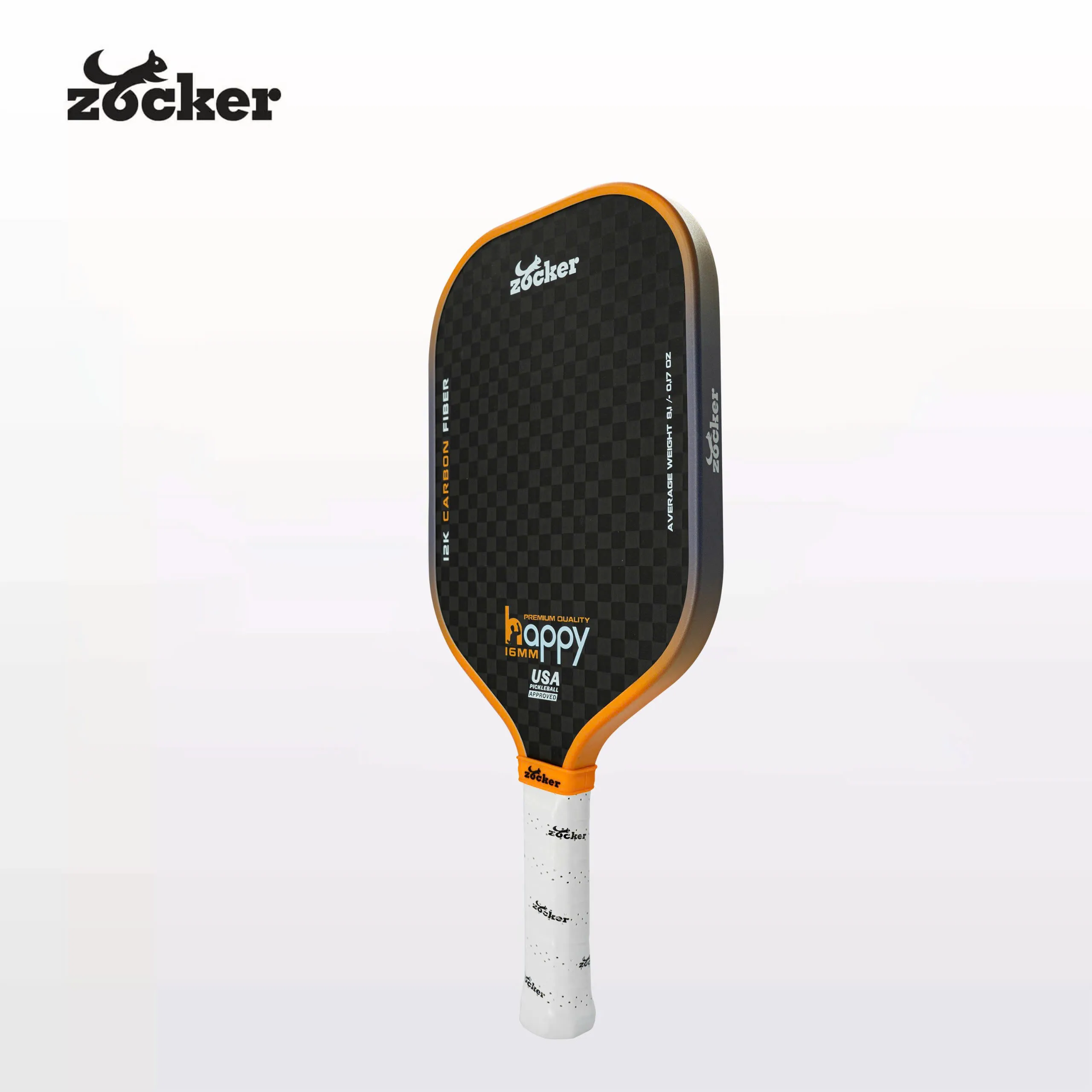 Vot-Pickleball-Zocker-Happy-Premium-quality-orange-2