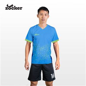 Zocker Inspire Jade Green Football Jersey and Shorts Set