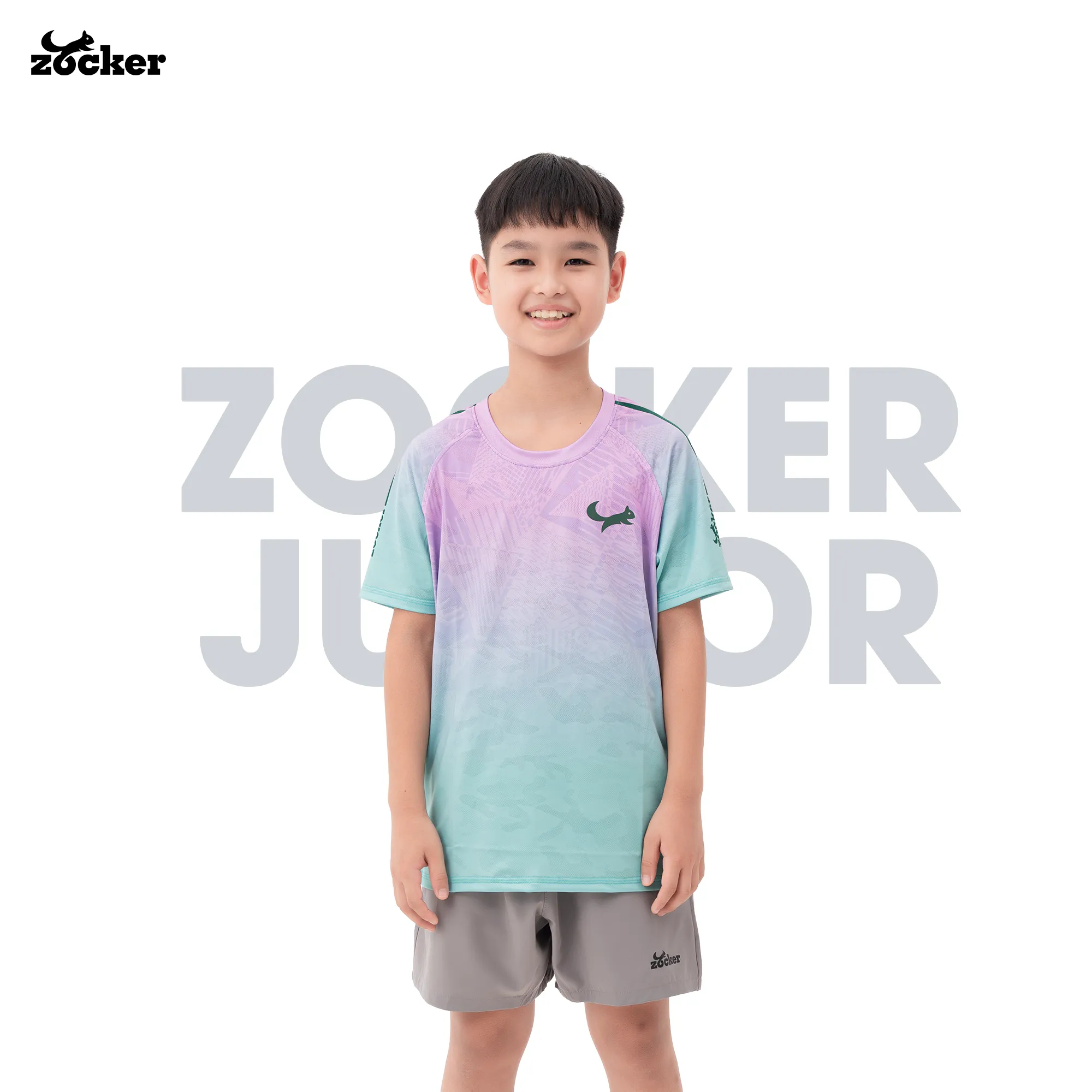 Zocker Junior JAC05 Kids Pickleball Jersey – Purple 