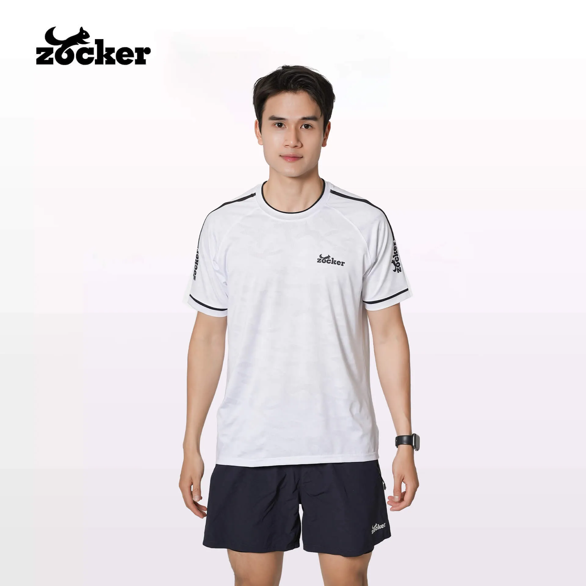 Zocker Pickleball JAC01 Mens Jersey – White