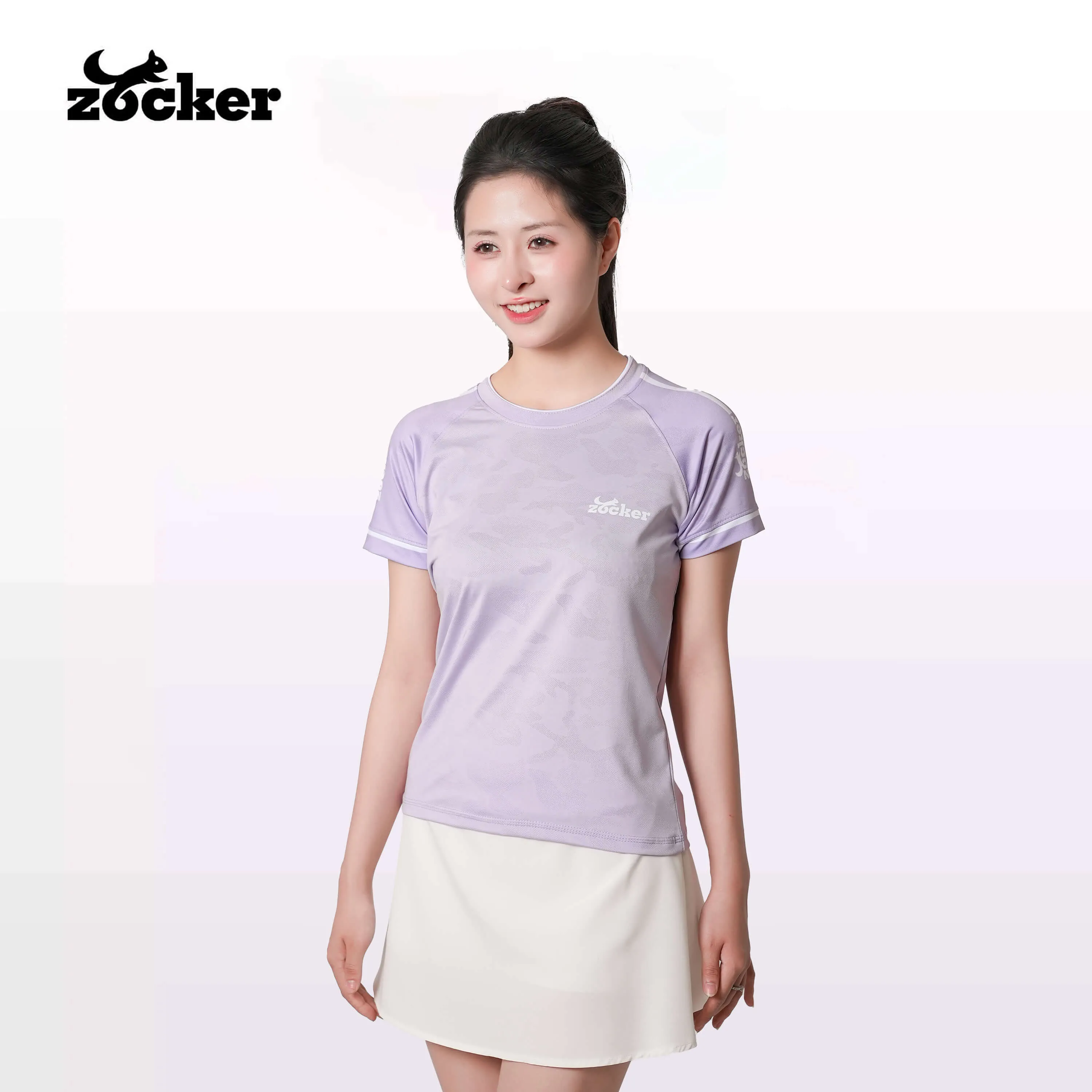 Zocker JAC01 Women’s Pickleball Jersey – Purple