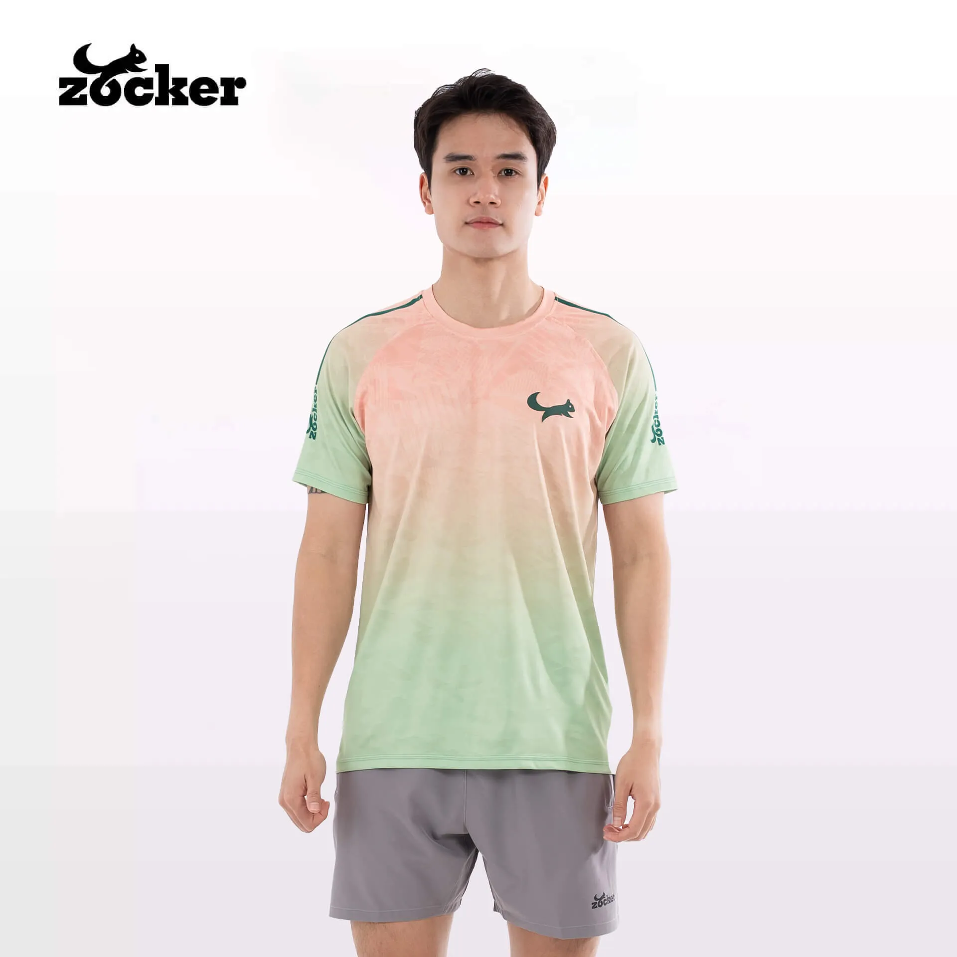 Zocker JAC05 Men’s Pickleball Jersey – Lime Green