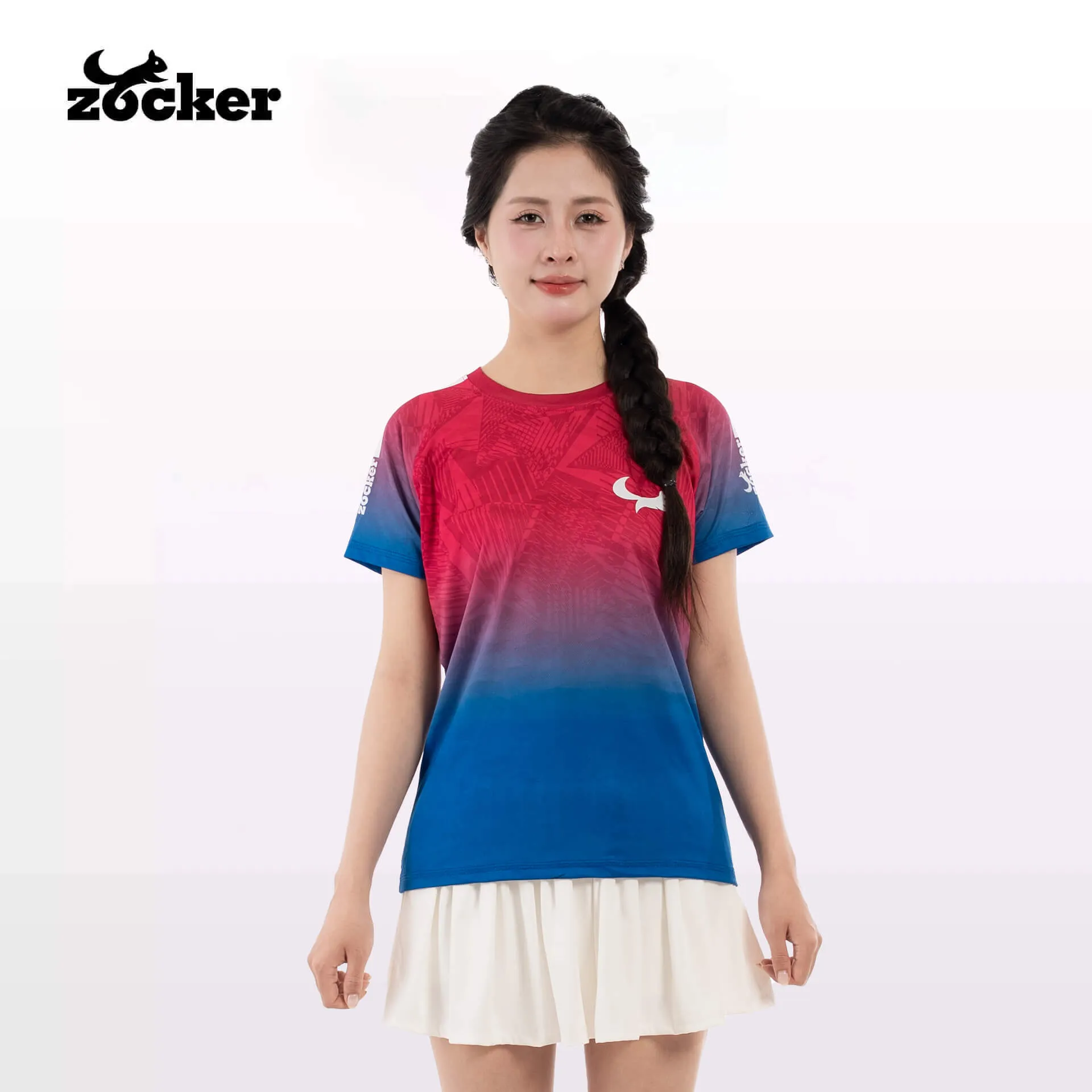 Zocker JAC05 Women’s Pickleball Jersey – Navy