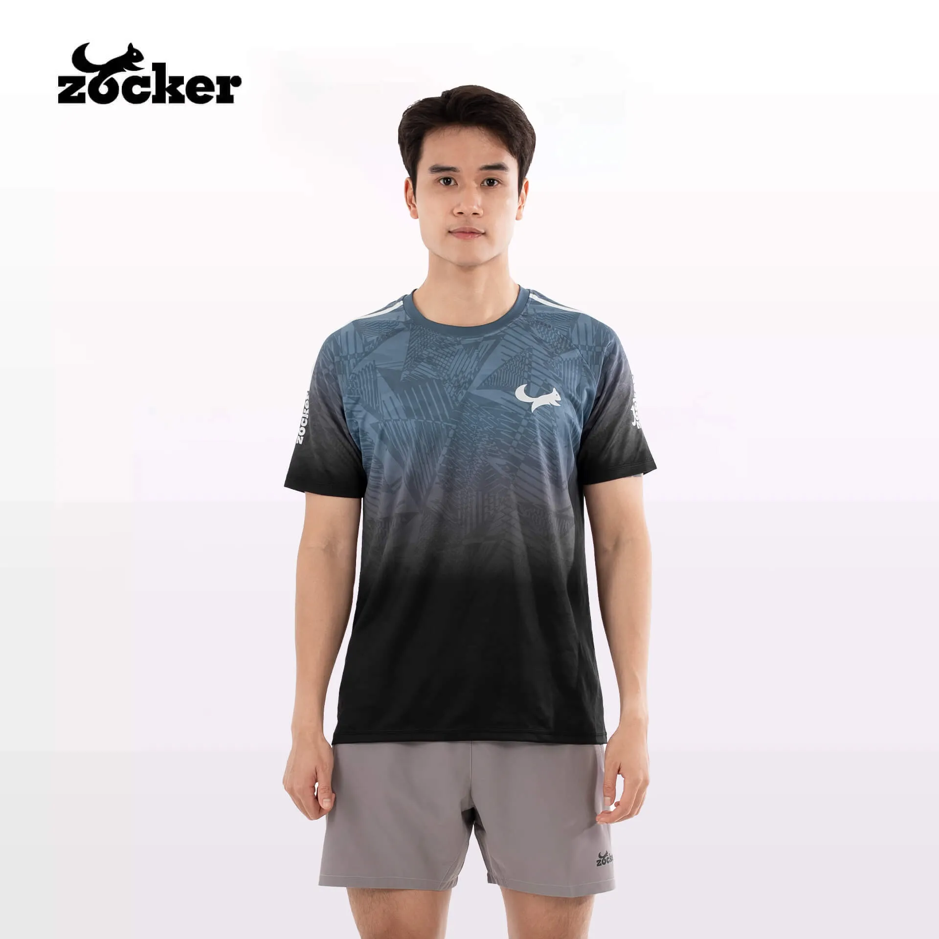 Zocker JAC05 Men’s Pickleball Jersey – Black