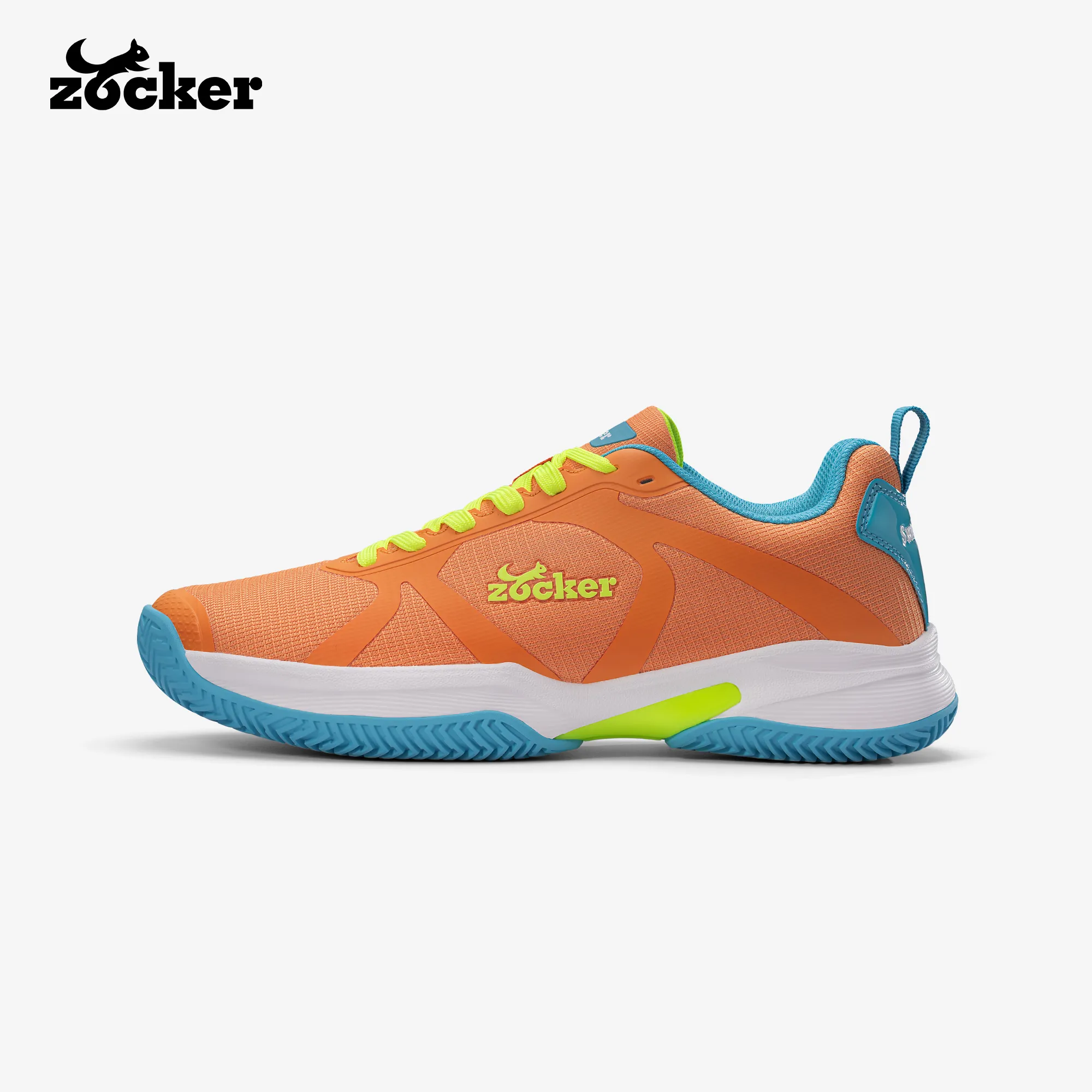 Zocker Swift Core Pickleball Shoes – Orange/Blue