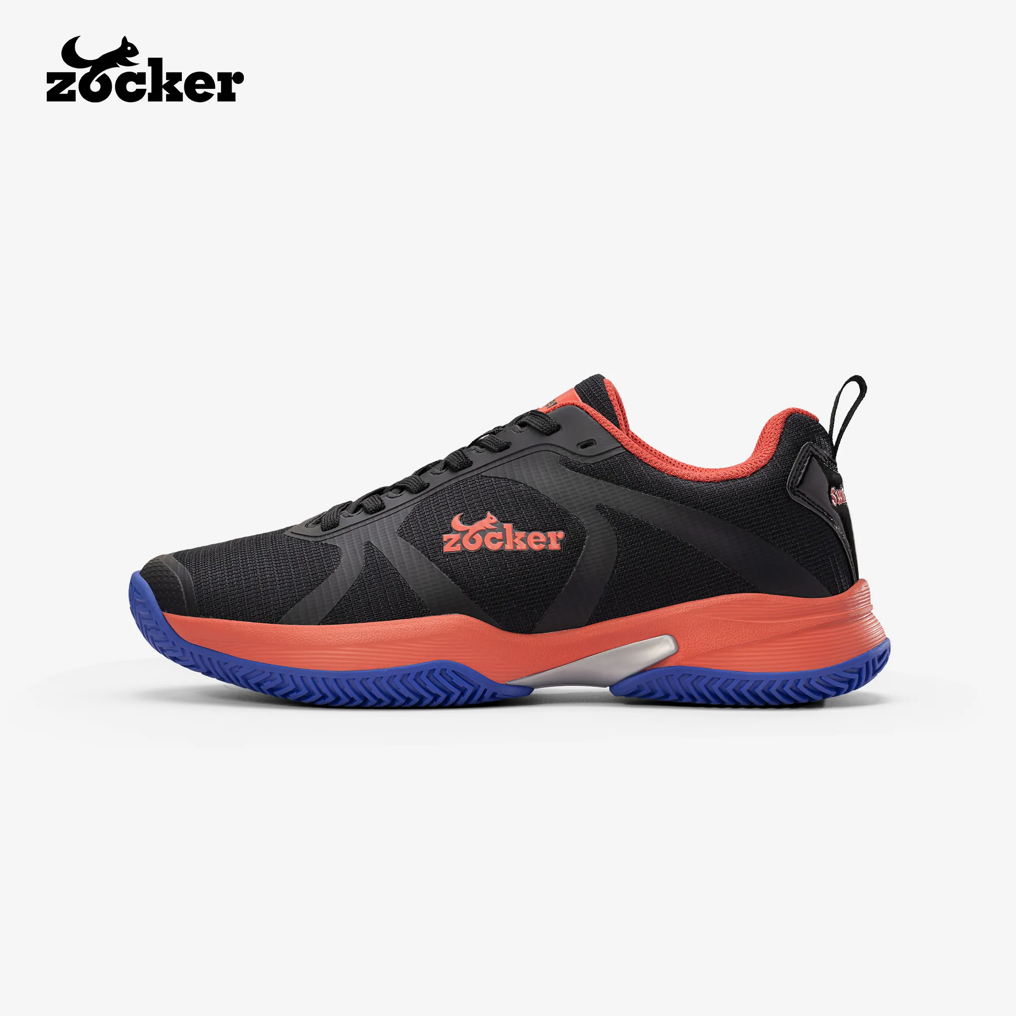 Zocker Swift Core Pickleball Shoes – Black/Pink