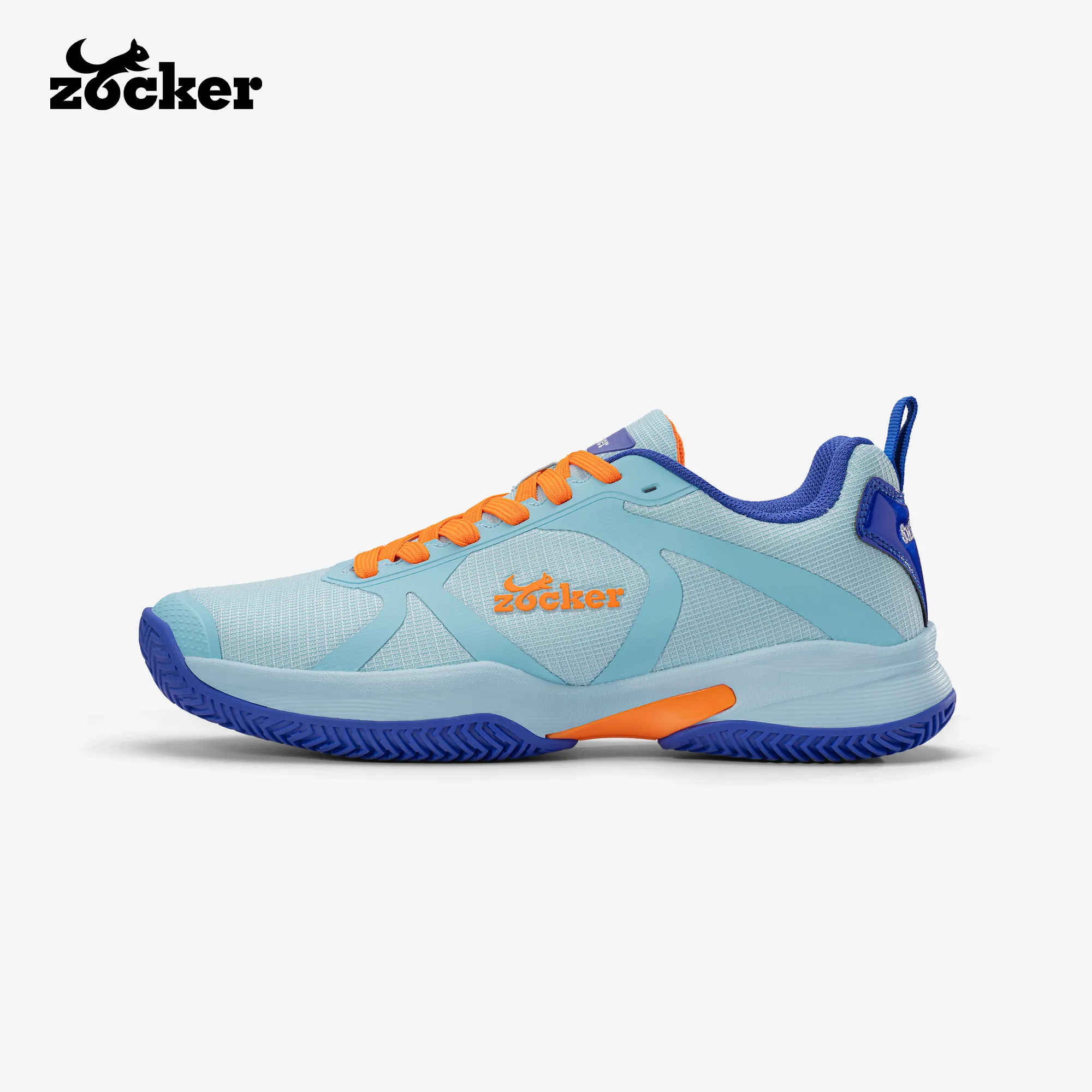 Zocker Swift Core Pickleball Shoes – Blue/Orange