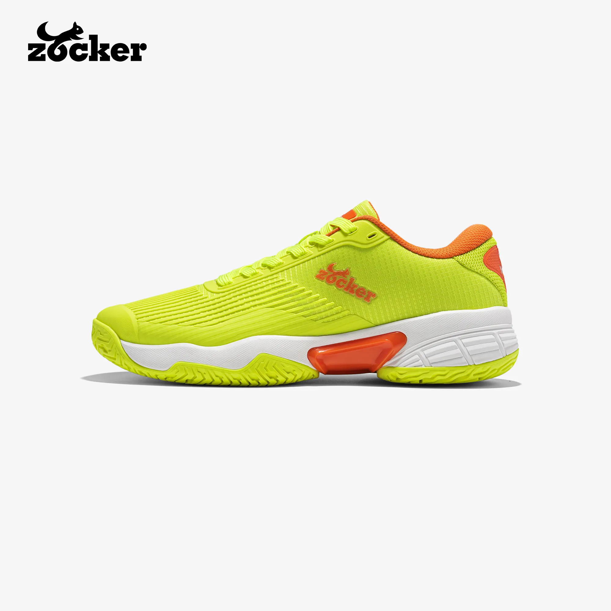 Zocker NeoFlex Pickleball Shoes Neon Green