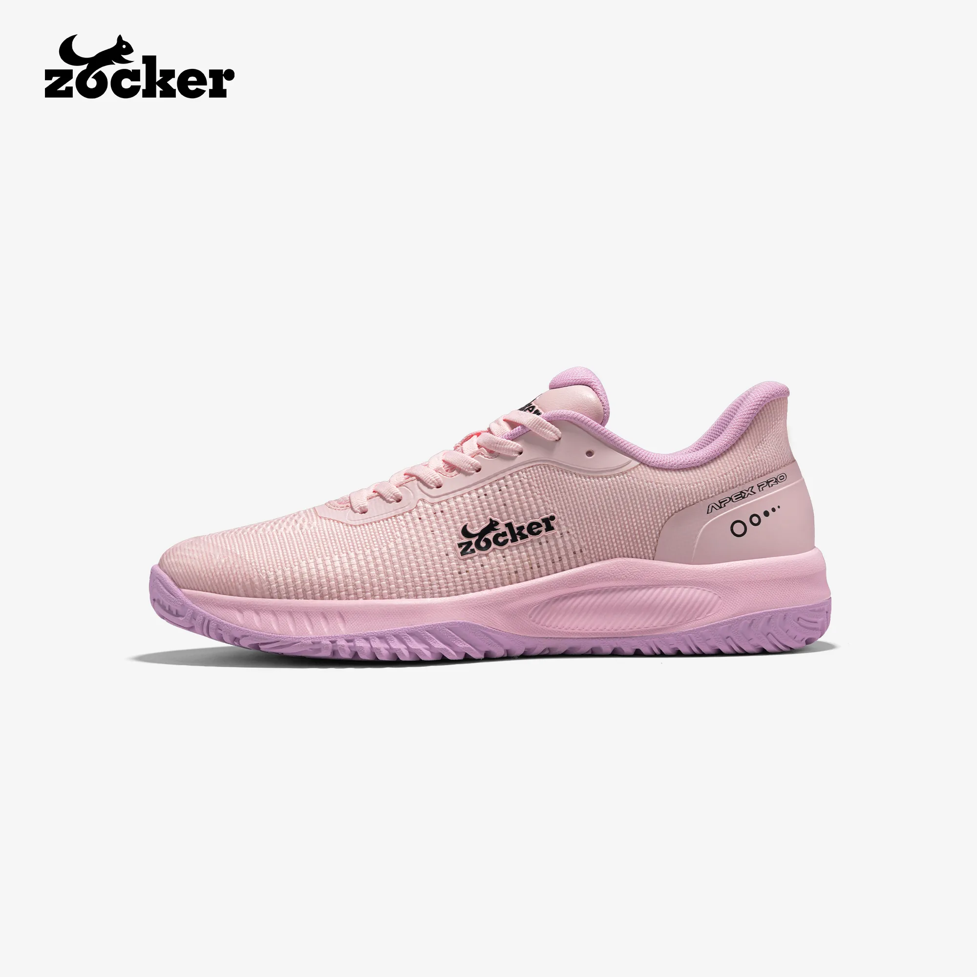 Zocker Apex Pro Pickleball Shoes – Pink/purple