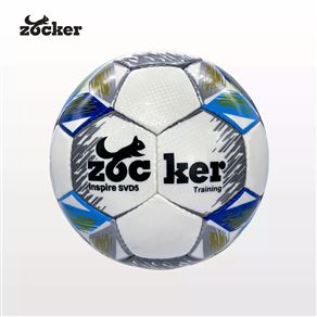 Zocker Inspire Size 4 SVD leather football – Grey
