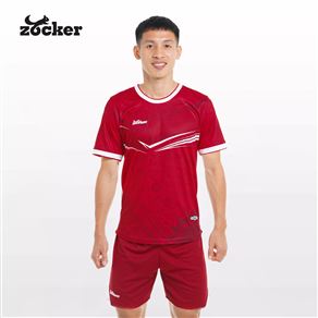 Zocker Winner Energy Red Football Jersey and Shorts