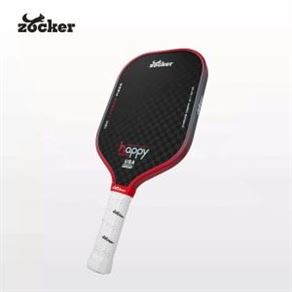 Zocker Happy HP3 Premium Quality Red Pickleball Paddle
