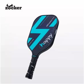 Zocker Happy HP1 Standard Pickleball Racket - Thunder Black